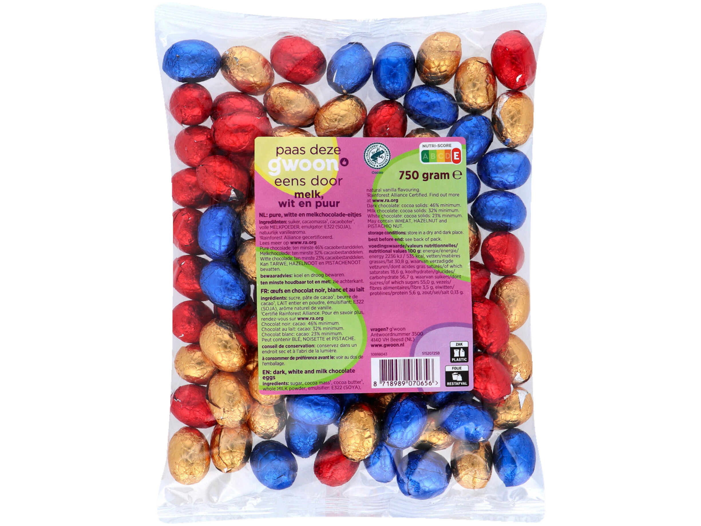 Paaseitjes massief assorti