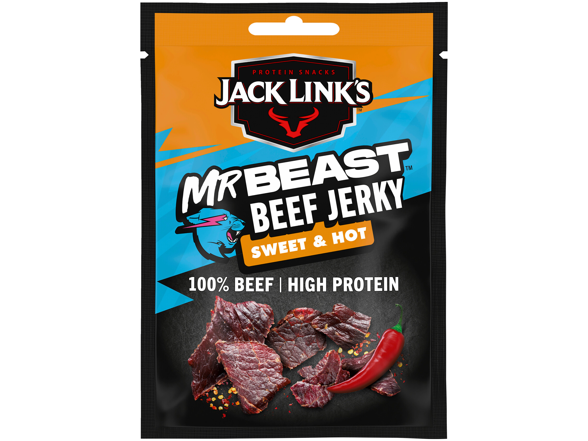 Beef jerky sweet & hot