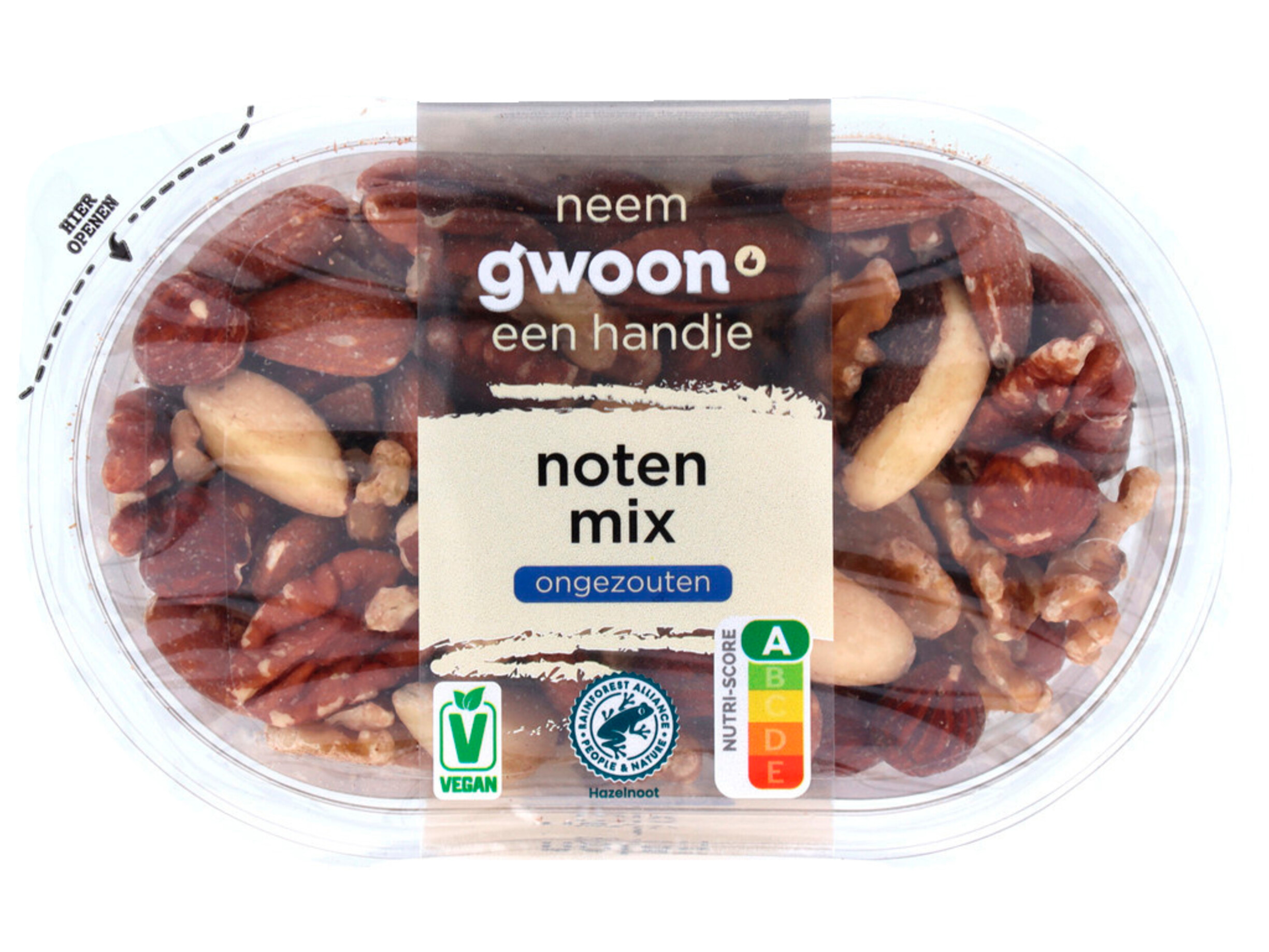 Notenmix ongebrand