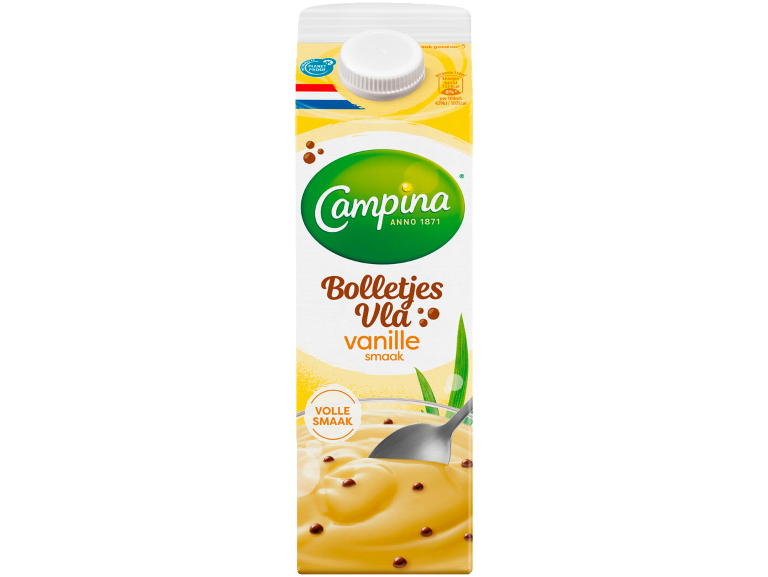 Bolletjes vla