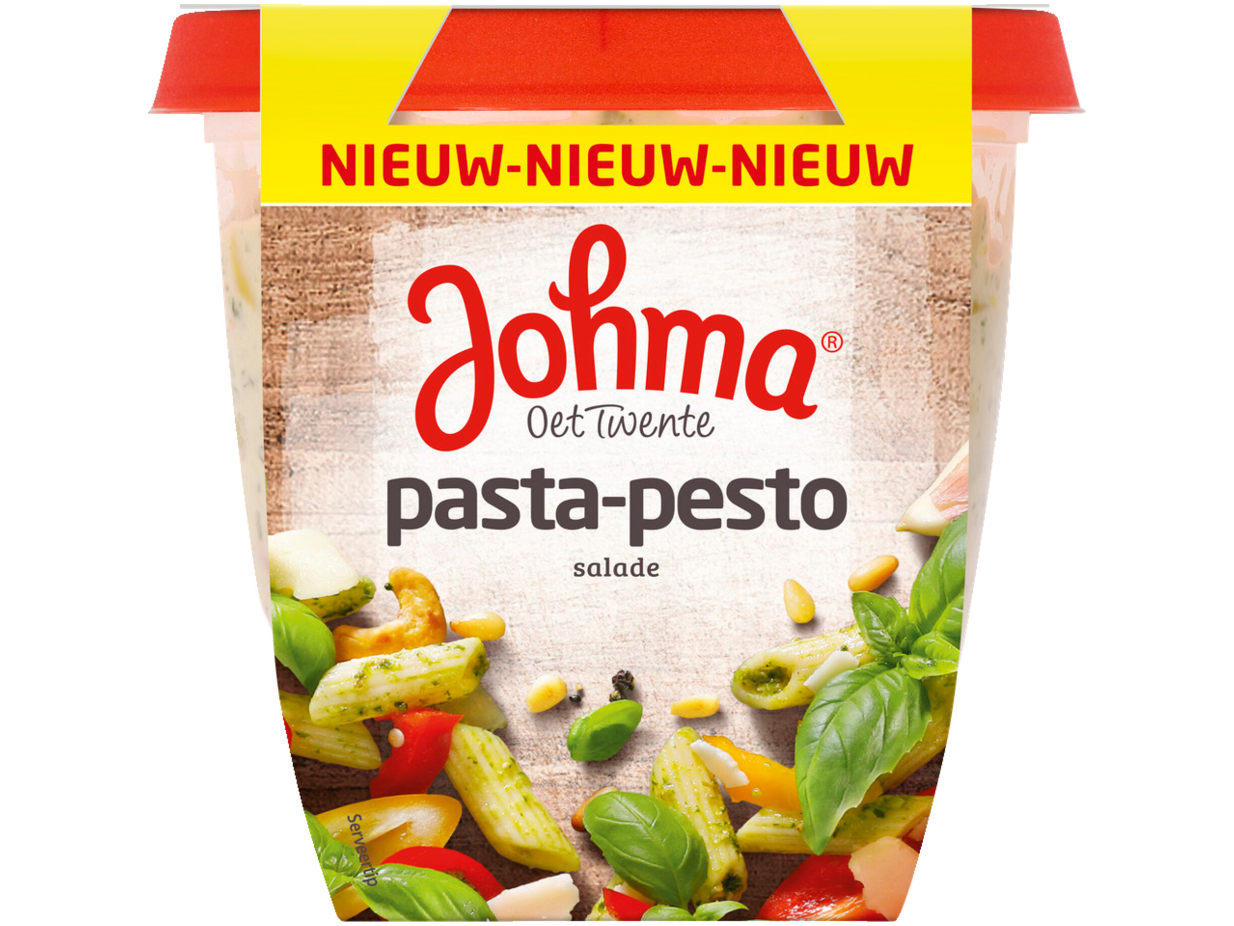 Pasta pesto salade