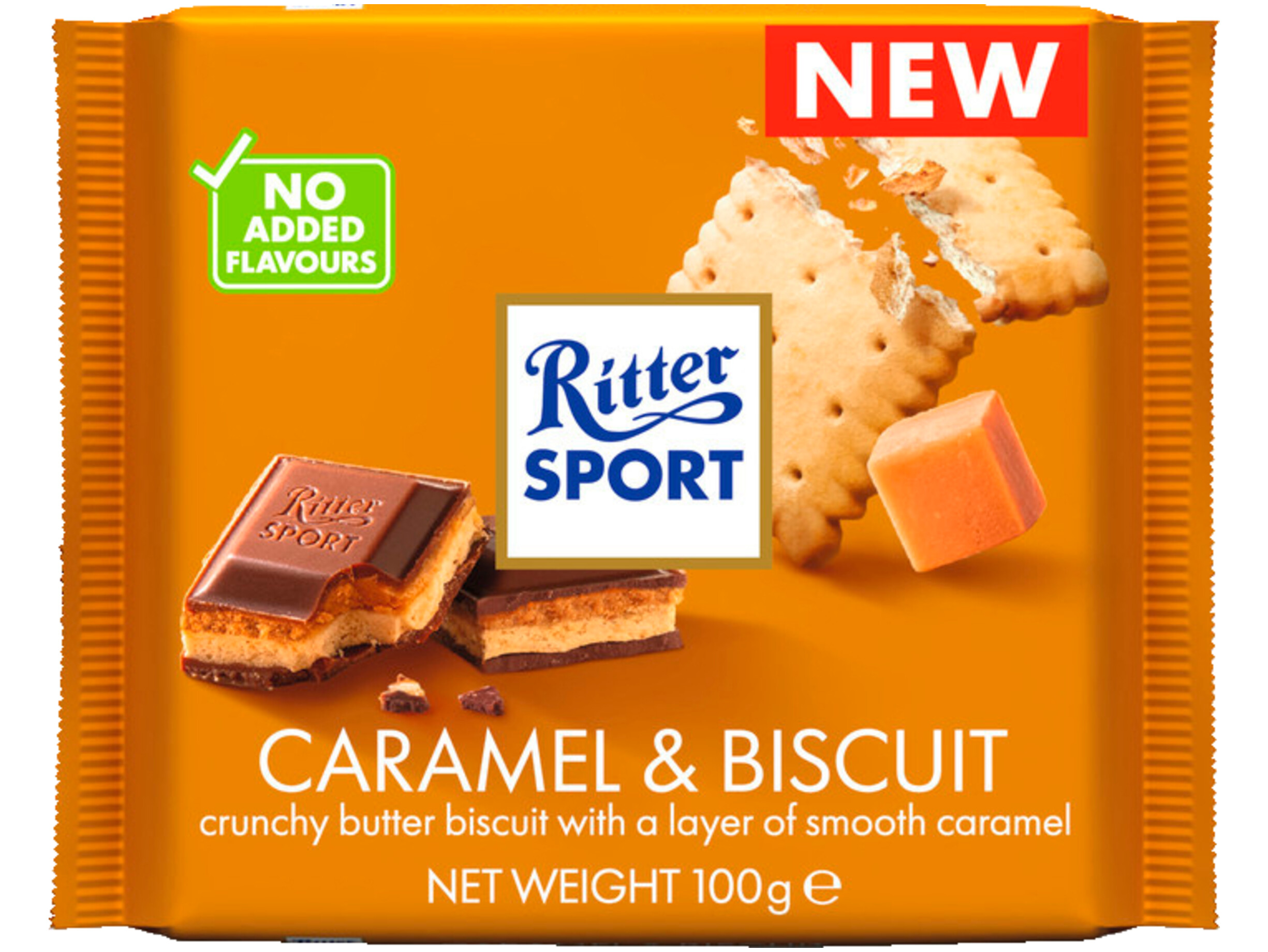Caramel & biscuit