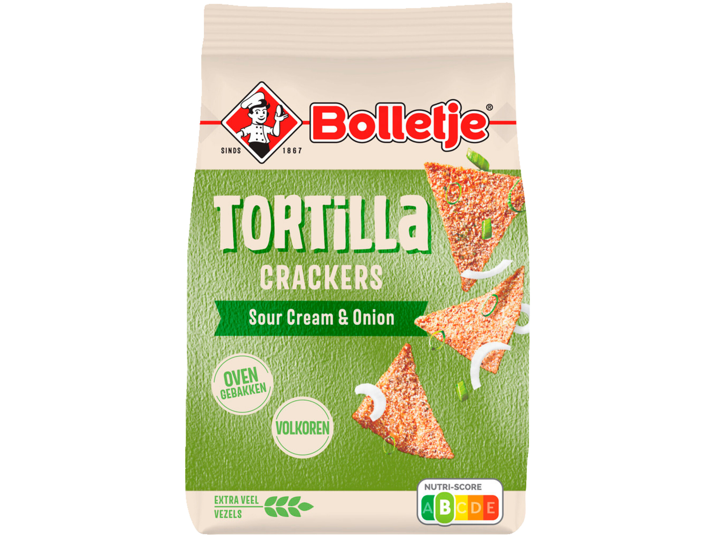 Tortilla cracker sour cream
