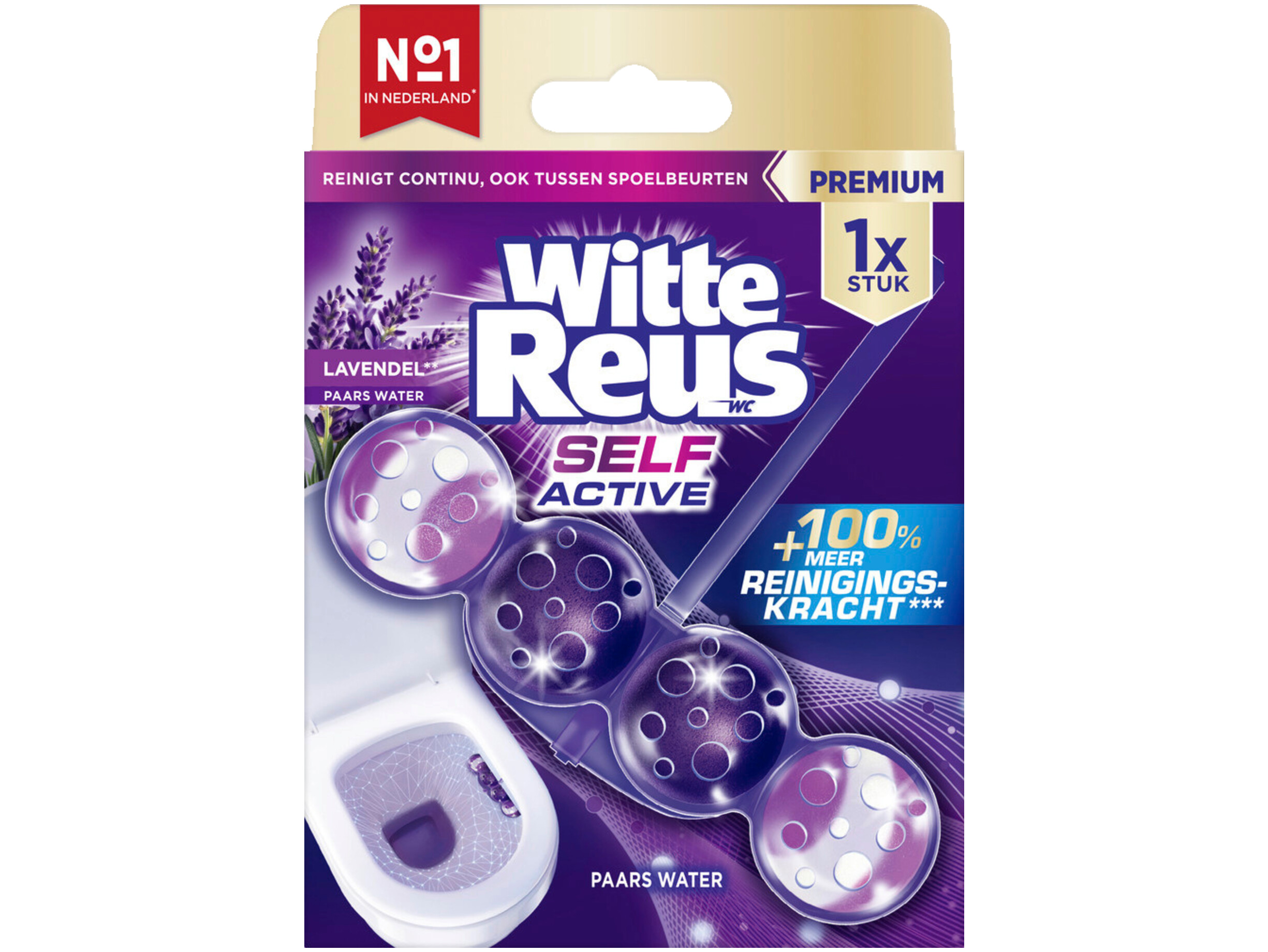 Toiletblok self active lavendel