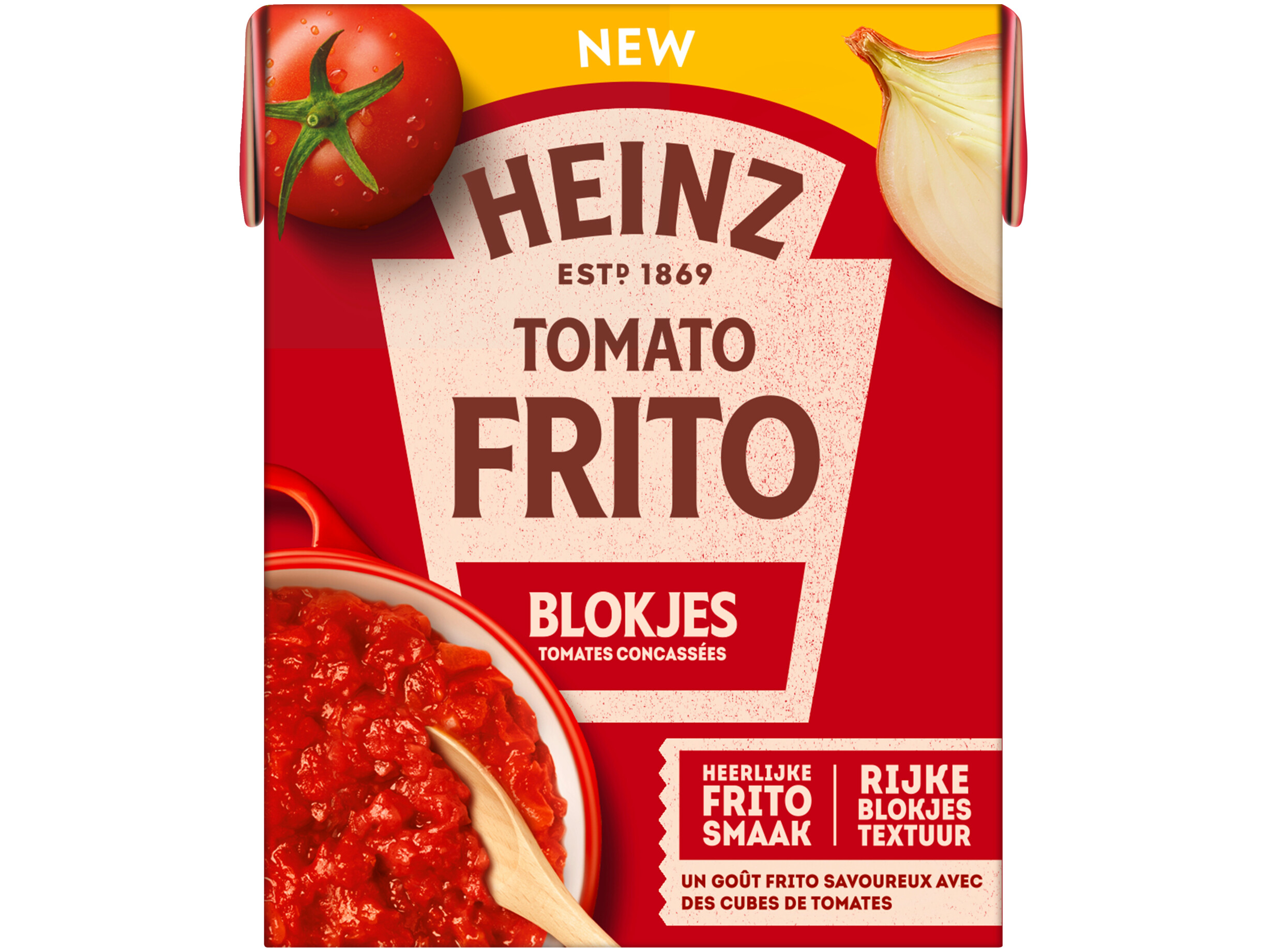 Tomato frito blokjes