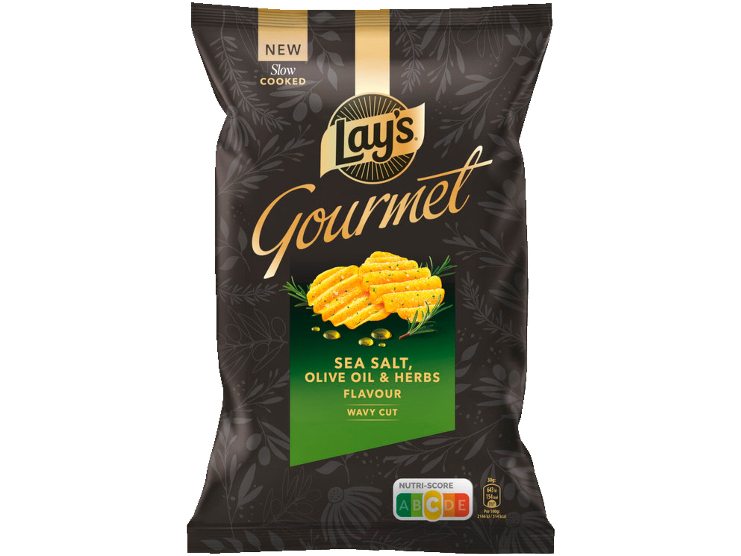 Gourmet chips olive