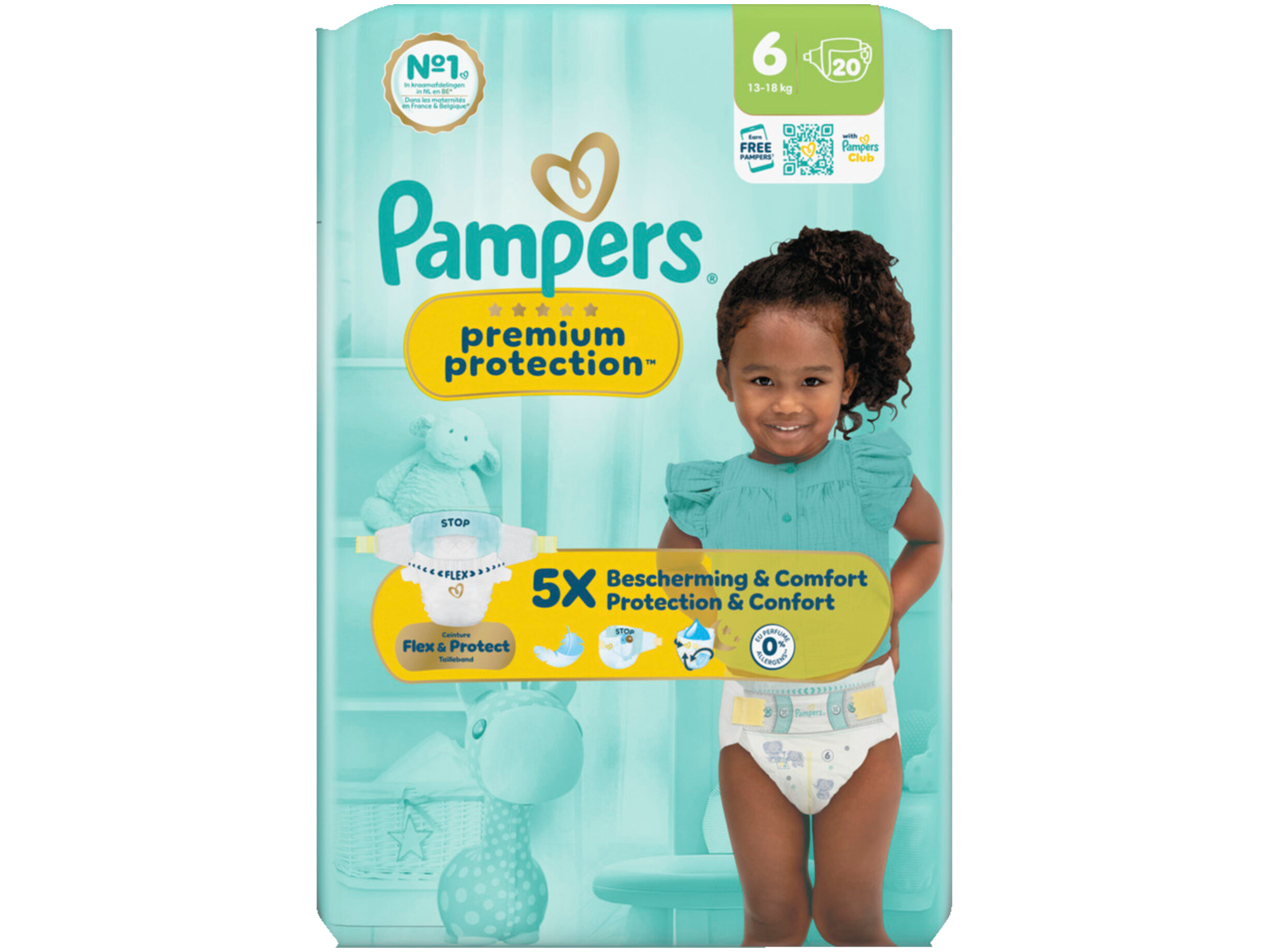 Luiers premium protection maat 6