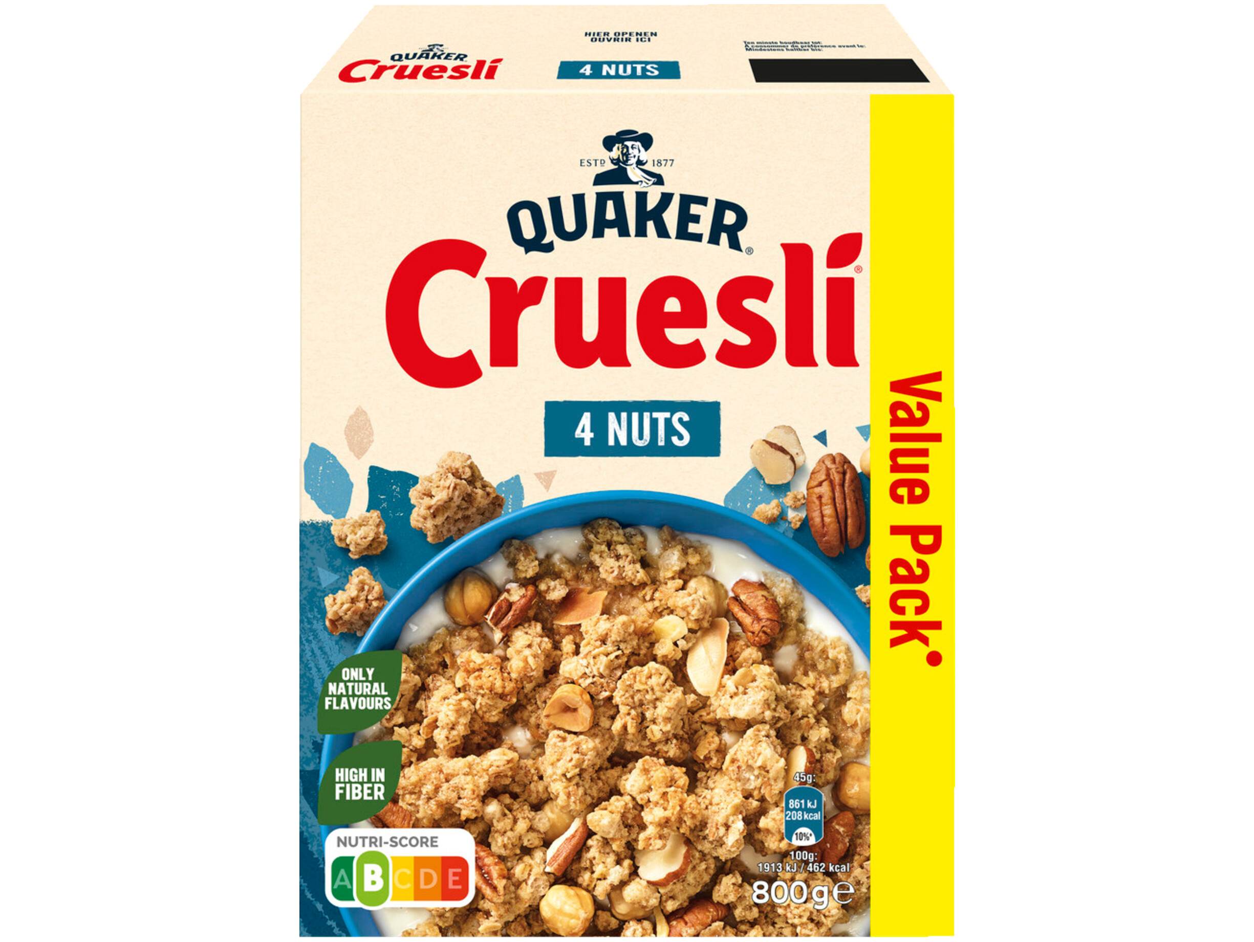 Cruesli 4 noten