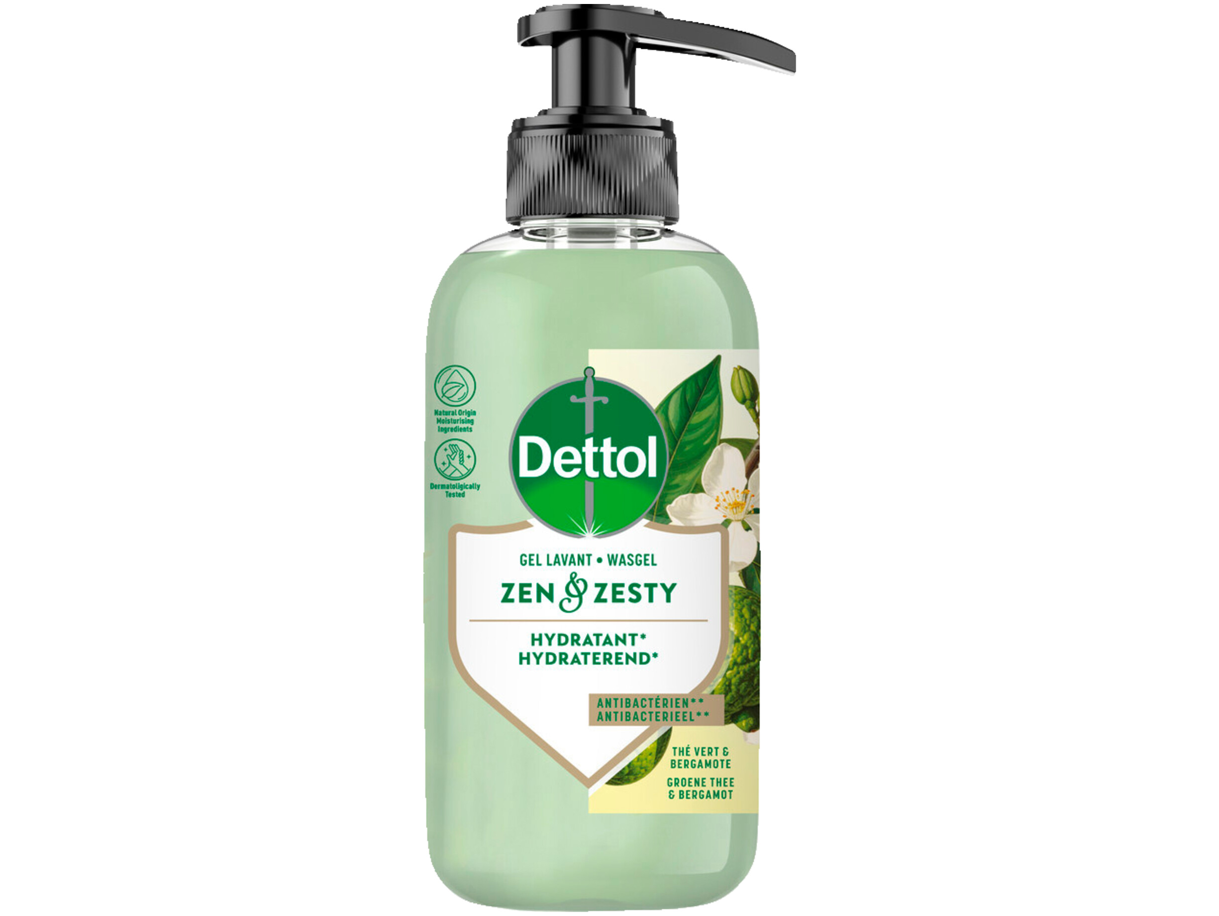 Handzeep groene tjee & bergamot