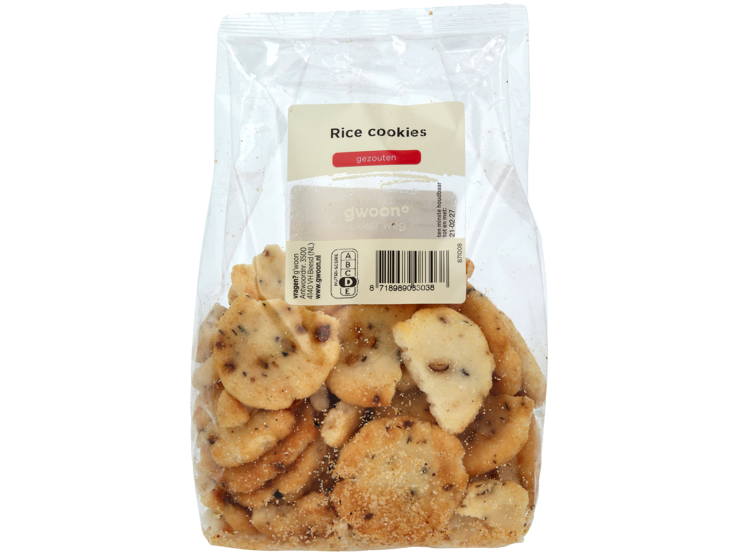 Rice cookies