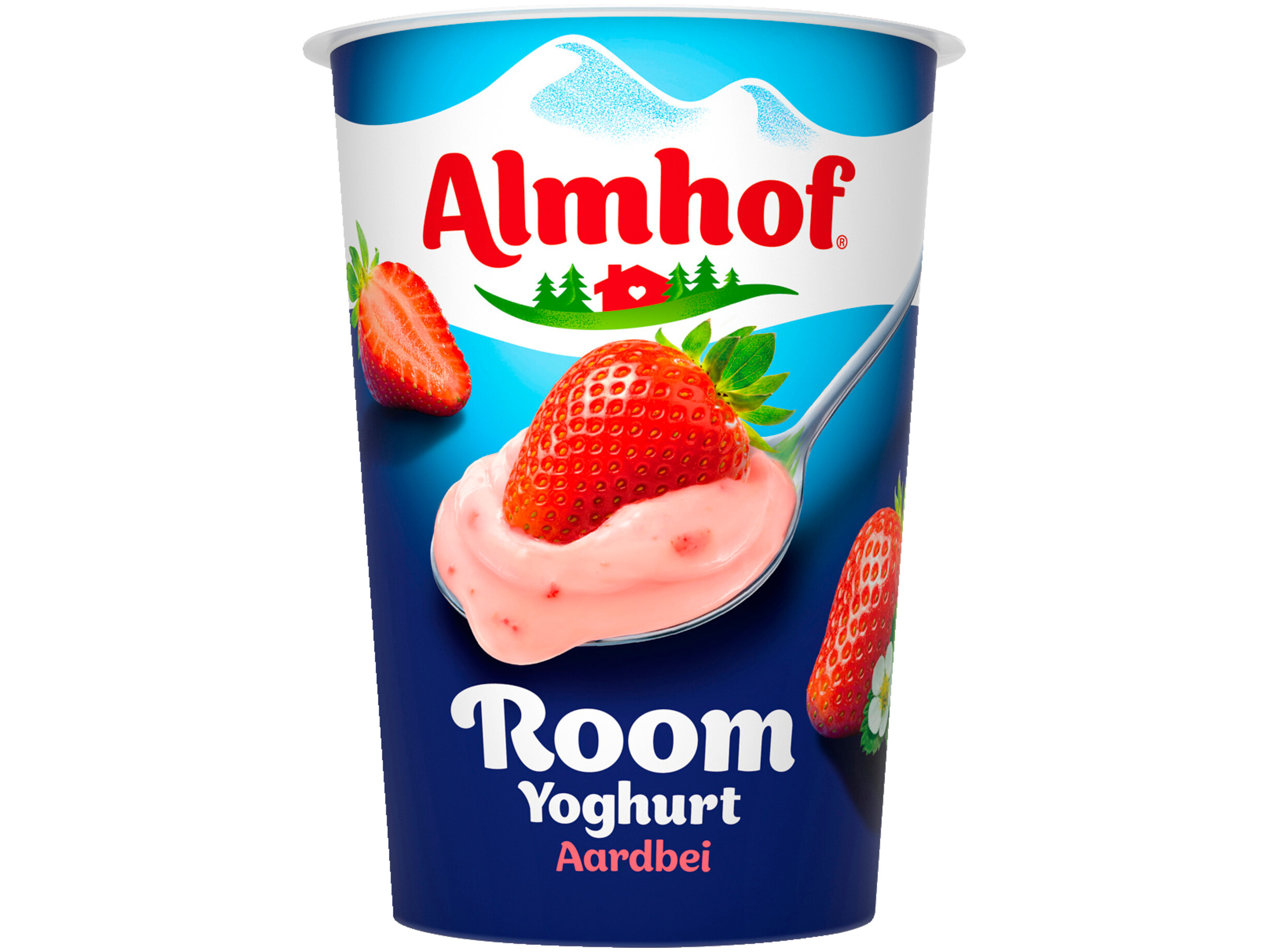 Roomyoghurt aardbei