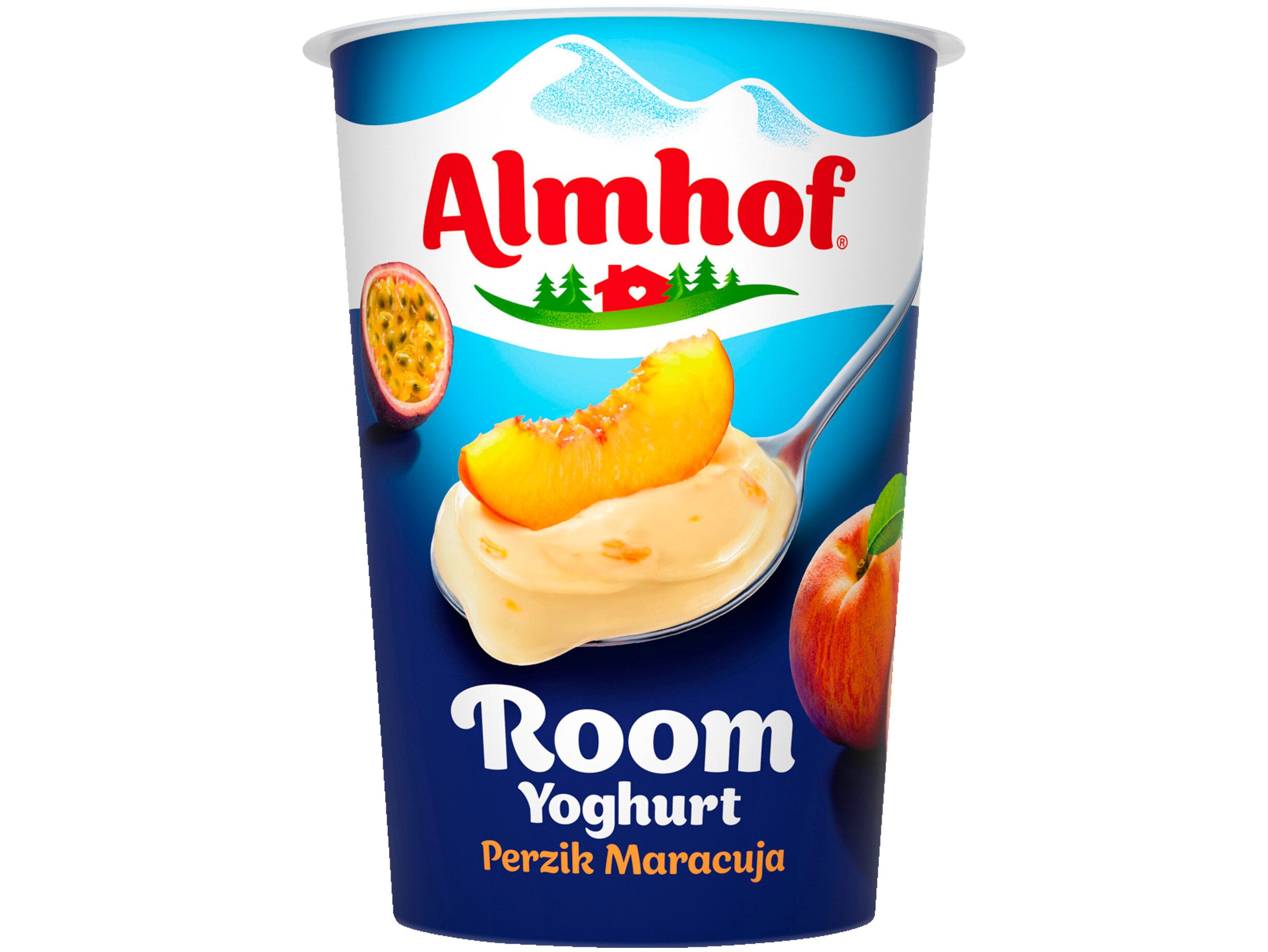 Roomyoghurt maracuja perzik