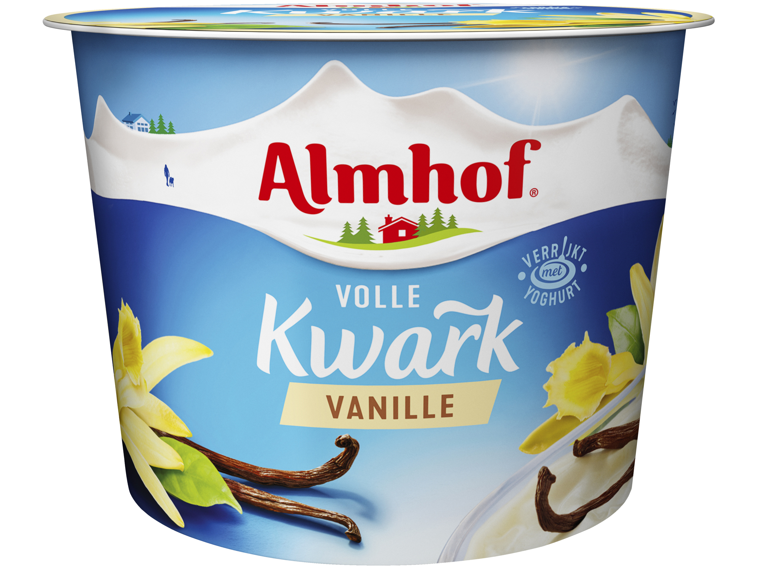 Volle kwark vanille