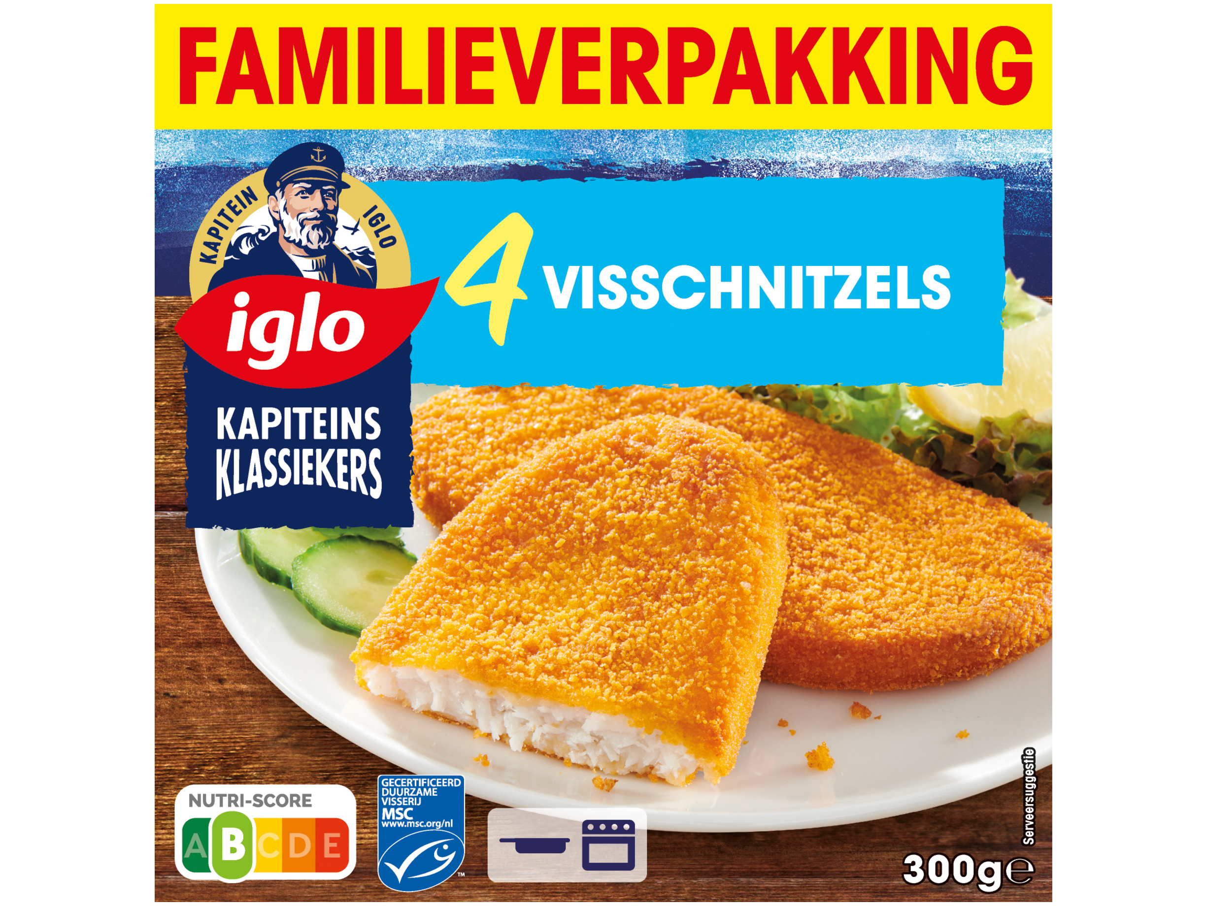 Fish & Fun visschnitzels familieverpakking