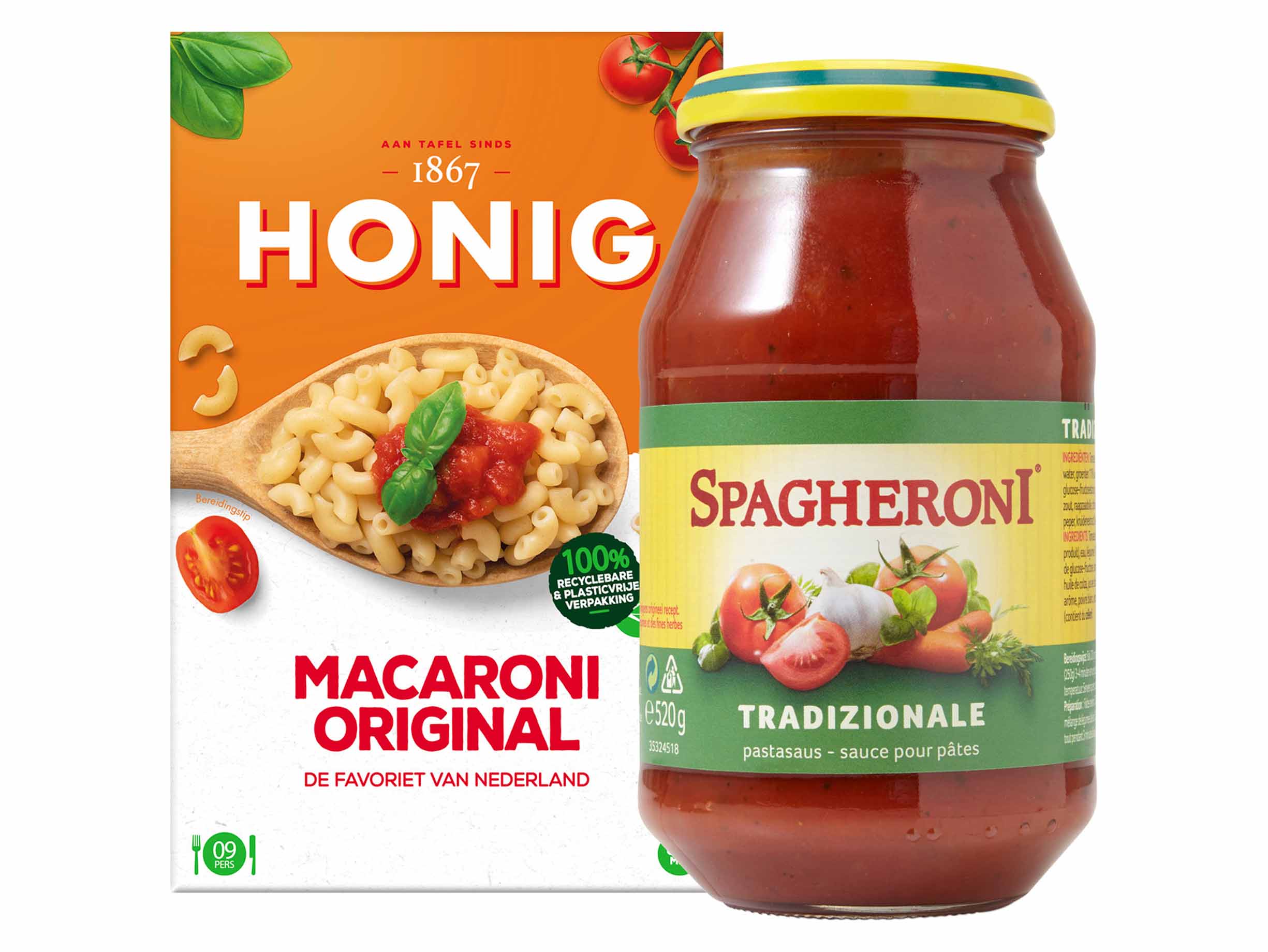 Korting Honig pasta of spagheroni