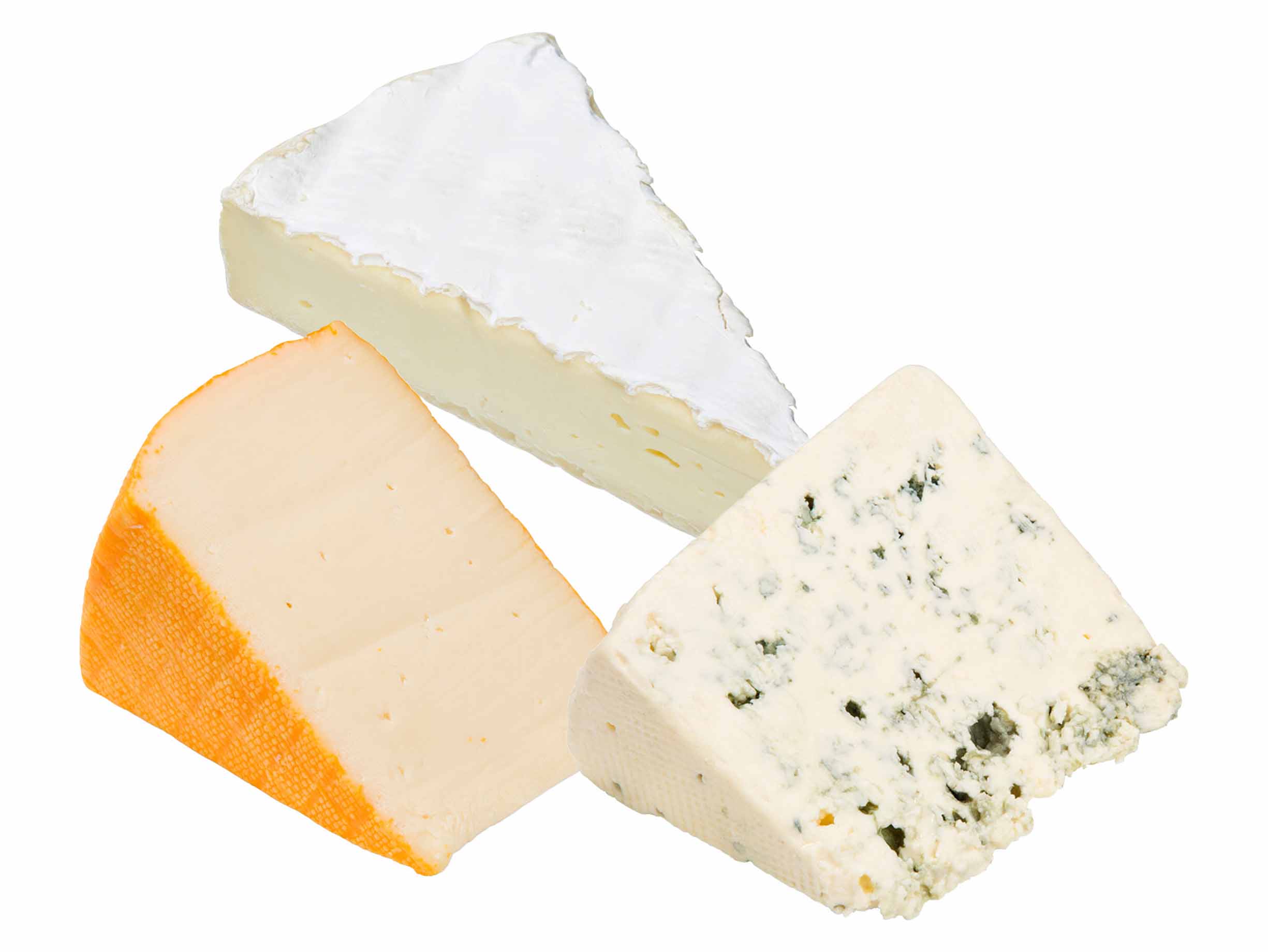 Korting Brie, Saint Paulin, Viking blue of Emmentaler
