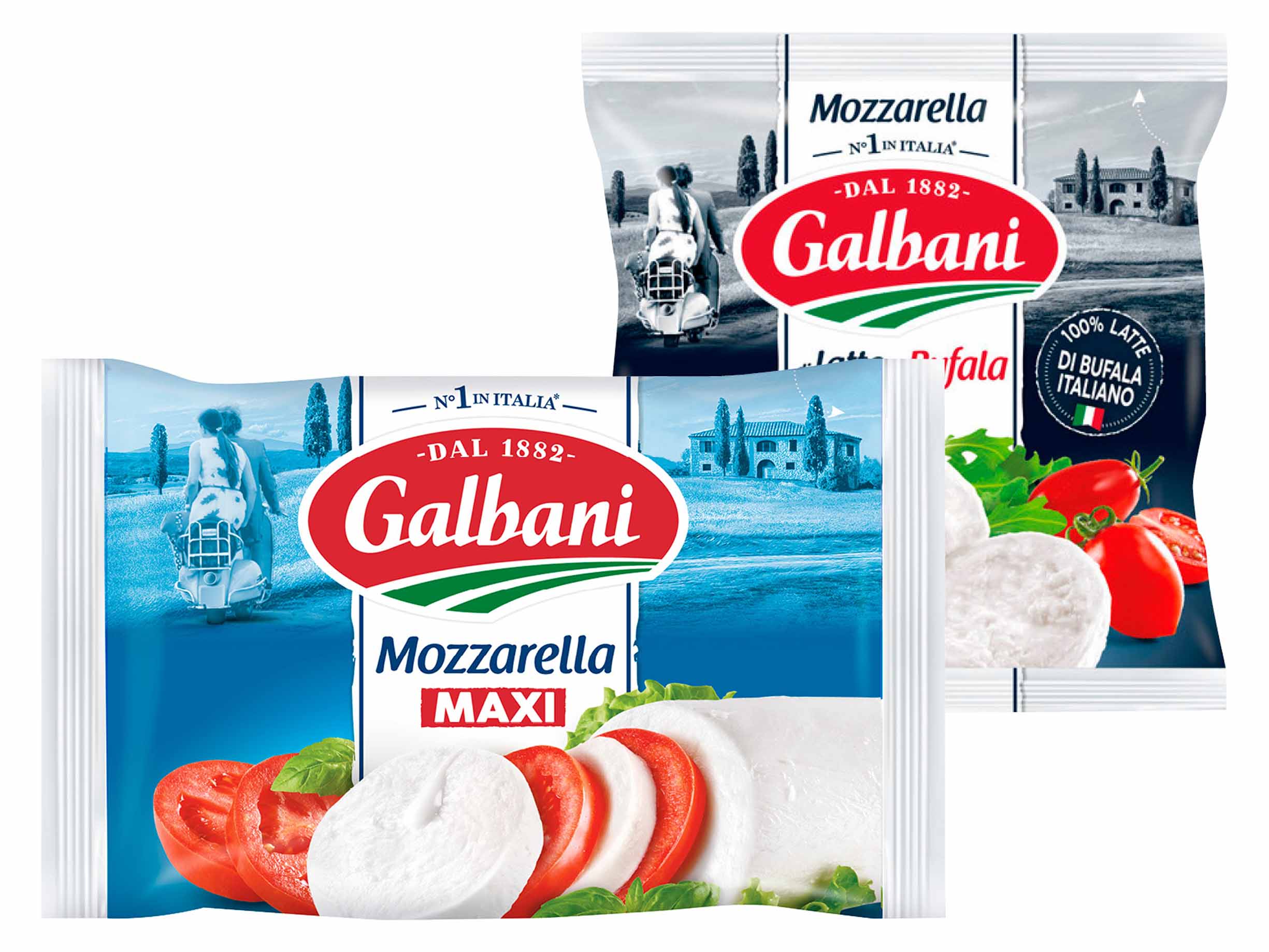 Korting Galbani mozzarella maxi of buffel of burrata
