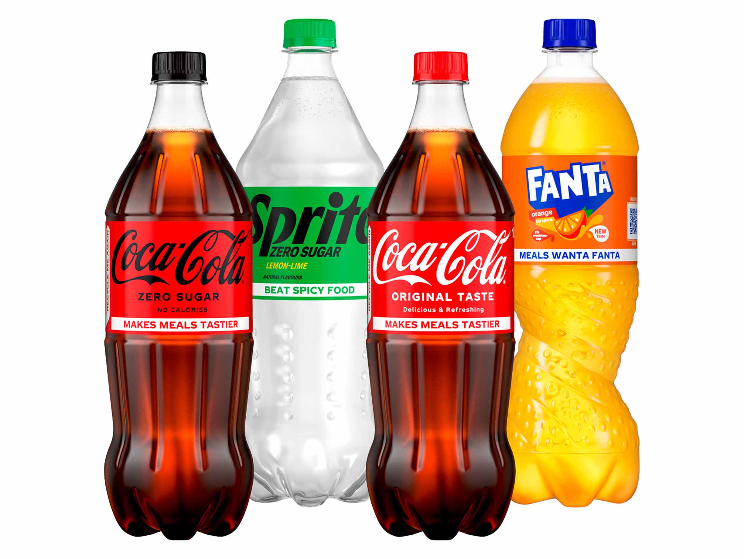 Korting Coca-Cola, Fanta of Sprite