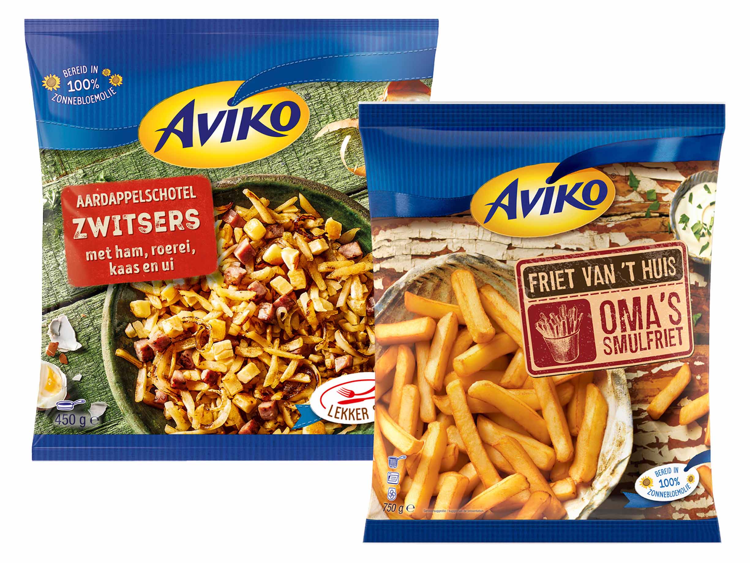 Korting Aviko friet van  t huis of schotels