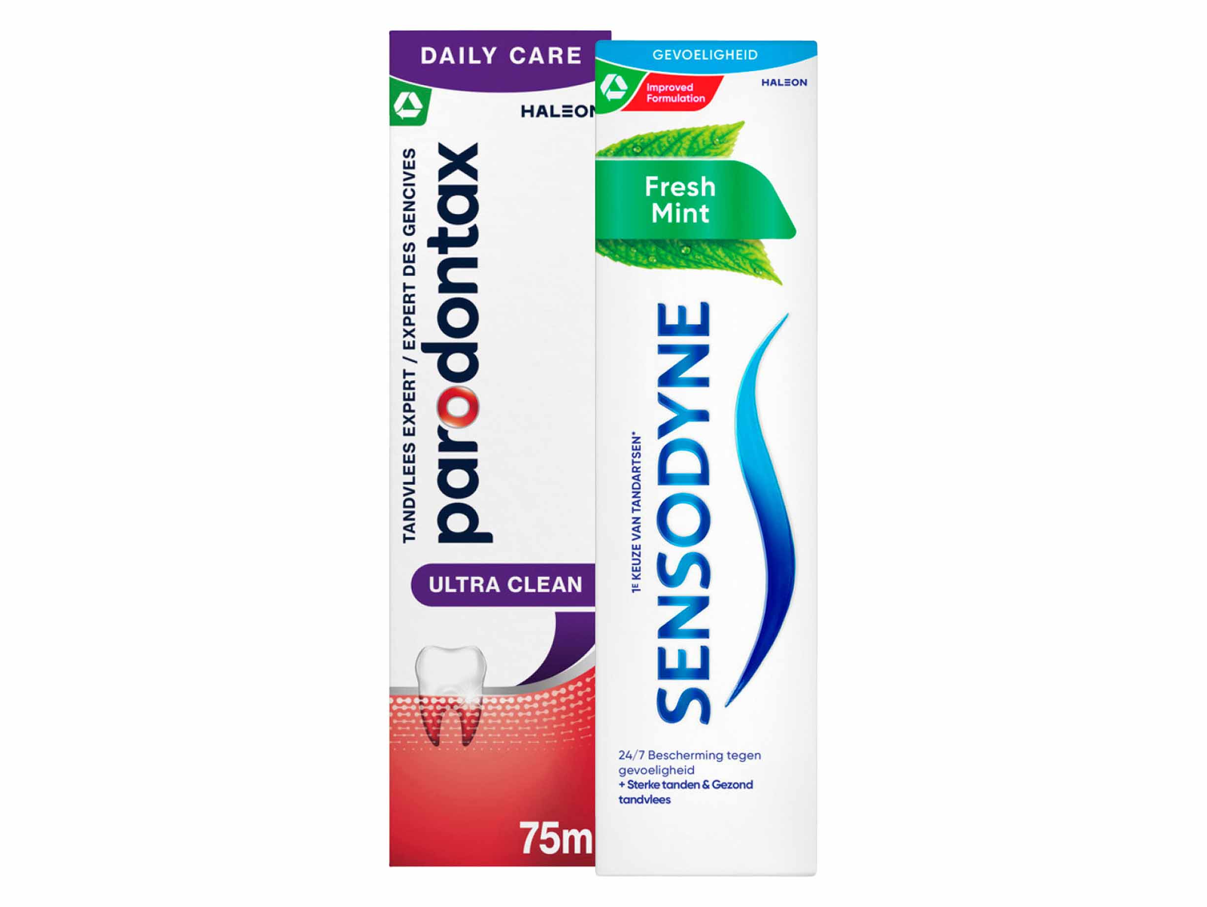 Korting Sensodyne of Parodontax