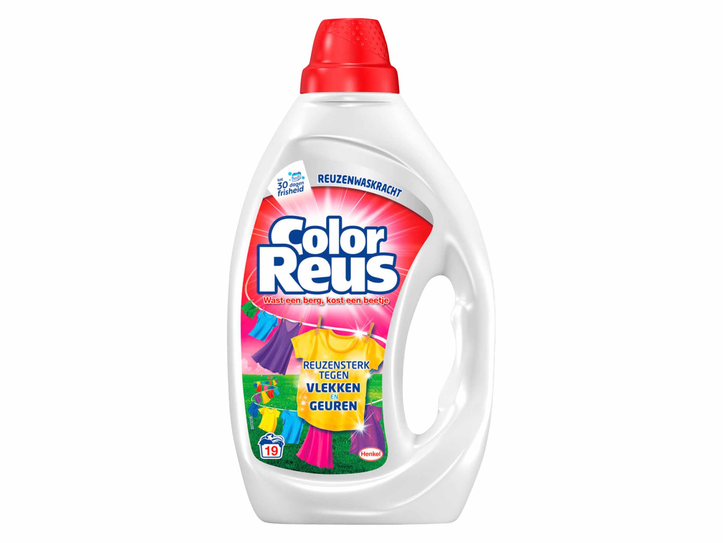 1+1 gratis Witte Reus of Fleuril wasmiddel of waspoeder