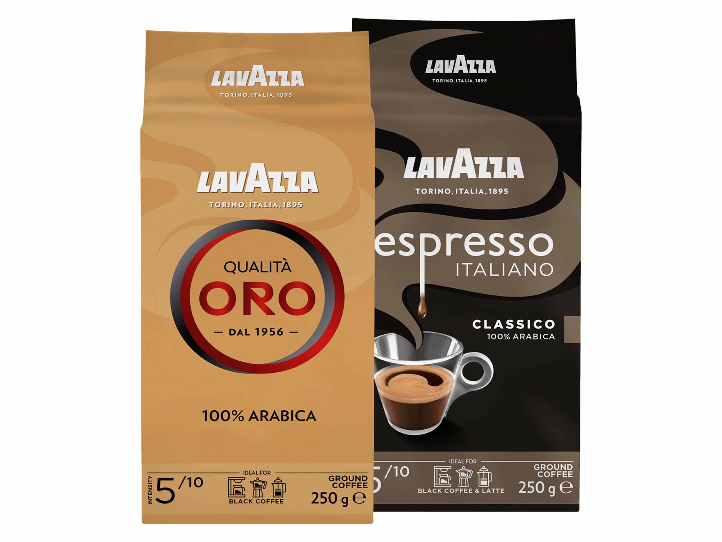 Korting Lavazza snelfilterkoffie