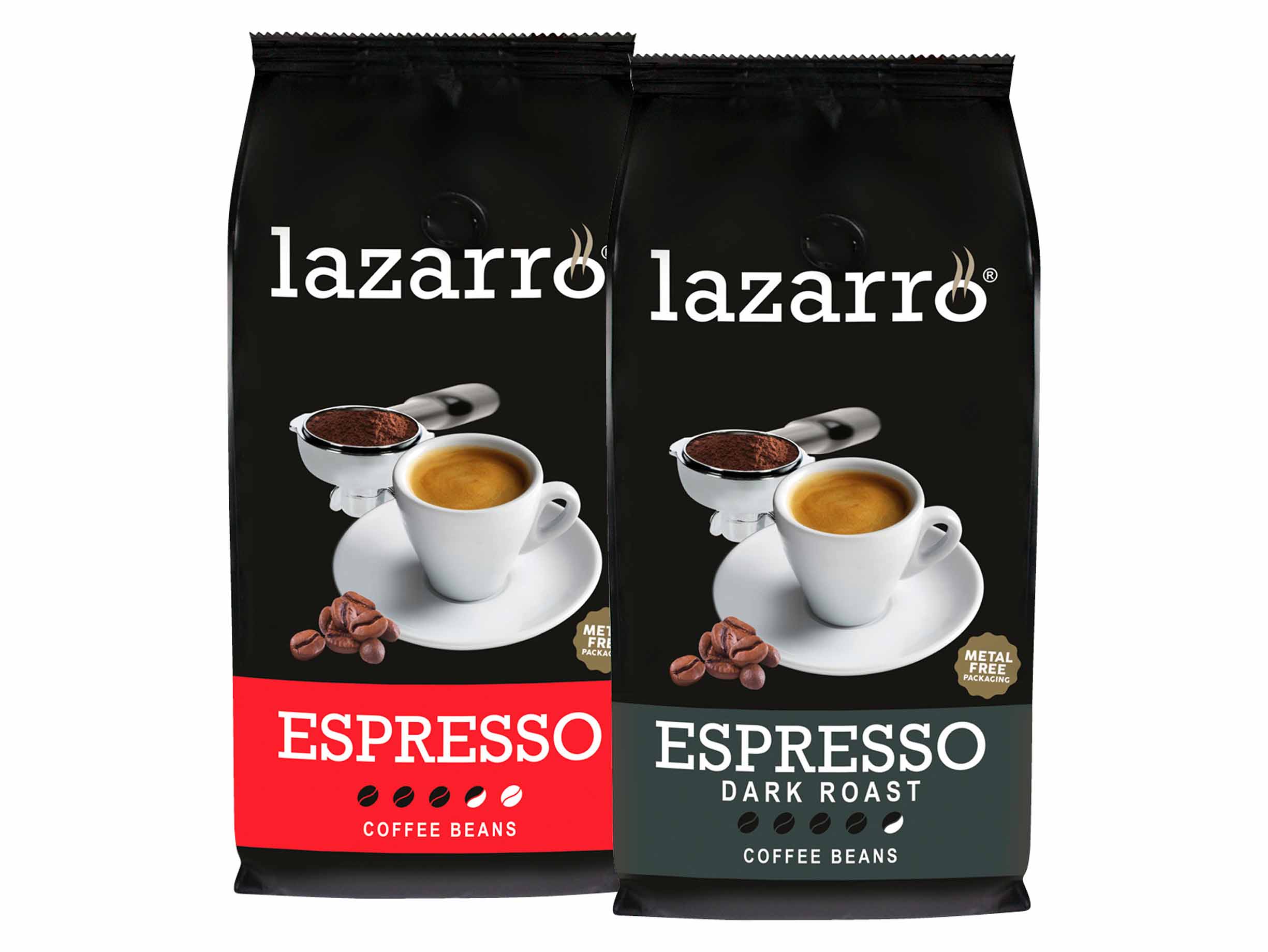 Korting Lazarro espressobonen