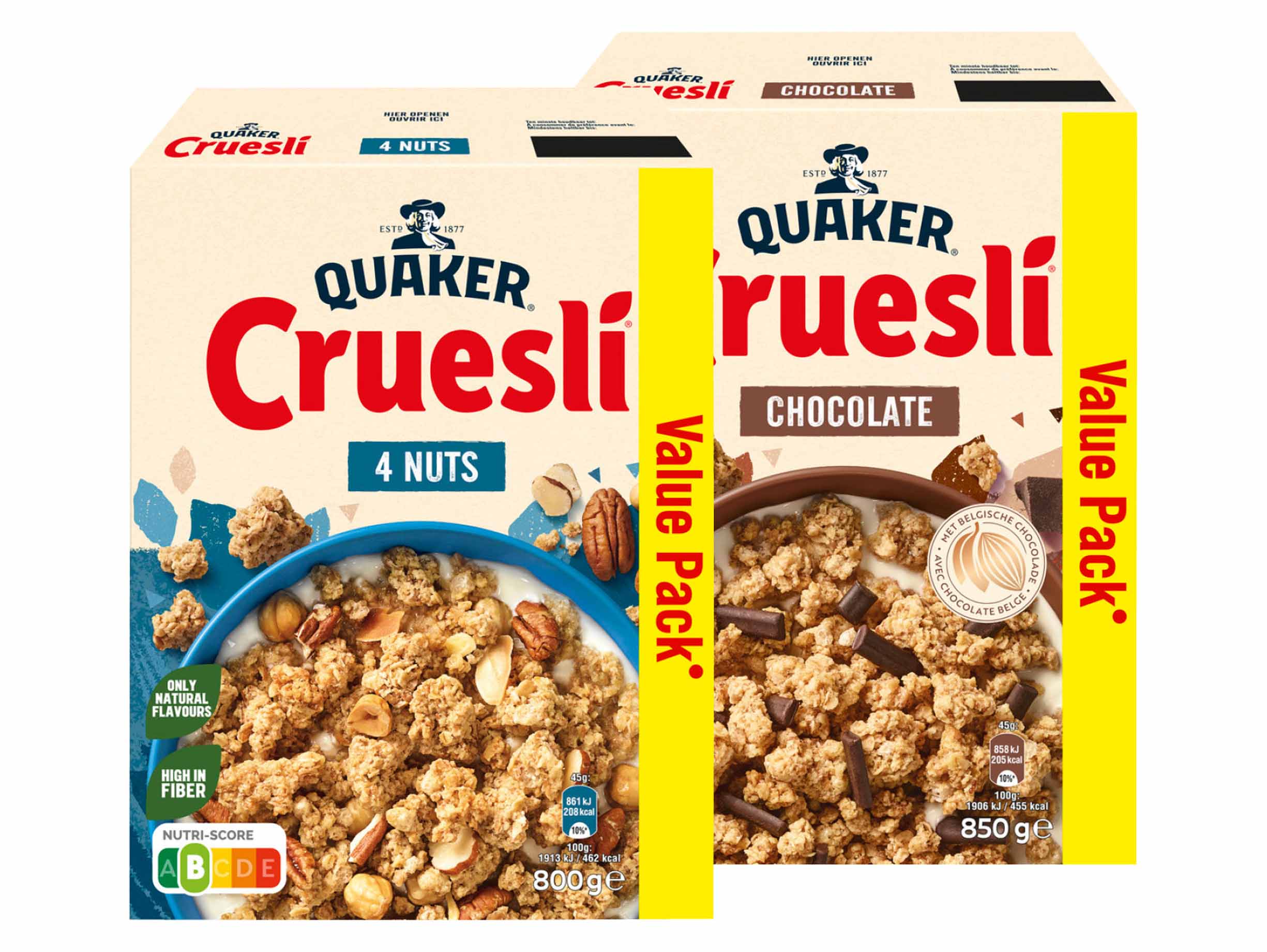 Korting Quacker cruesli