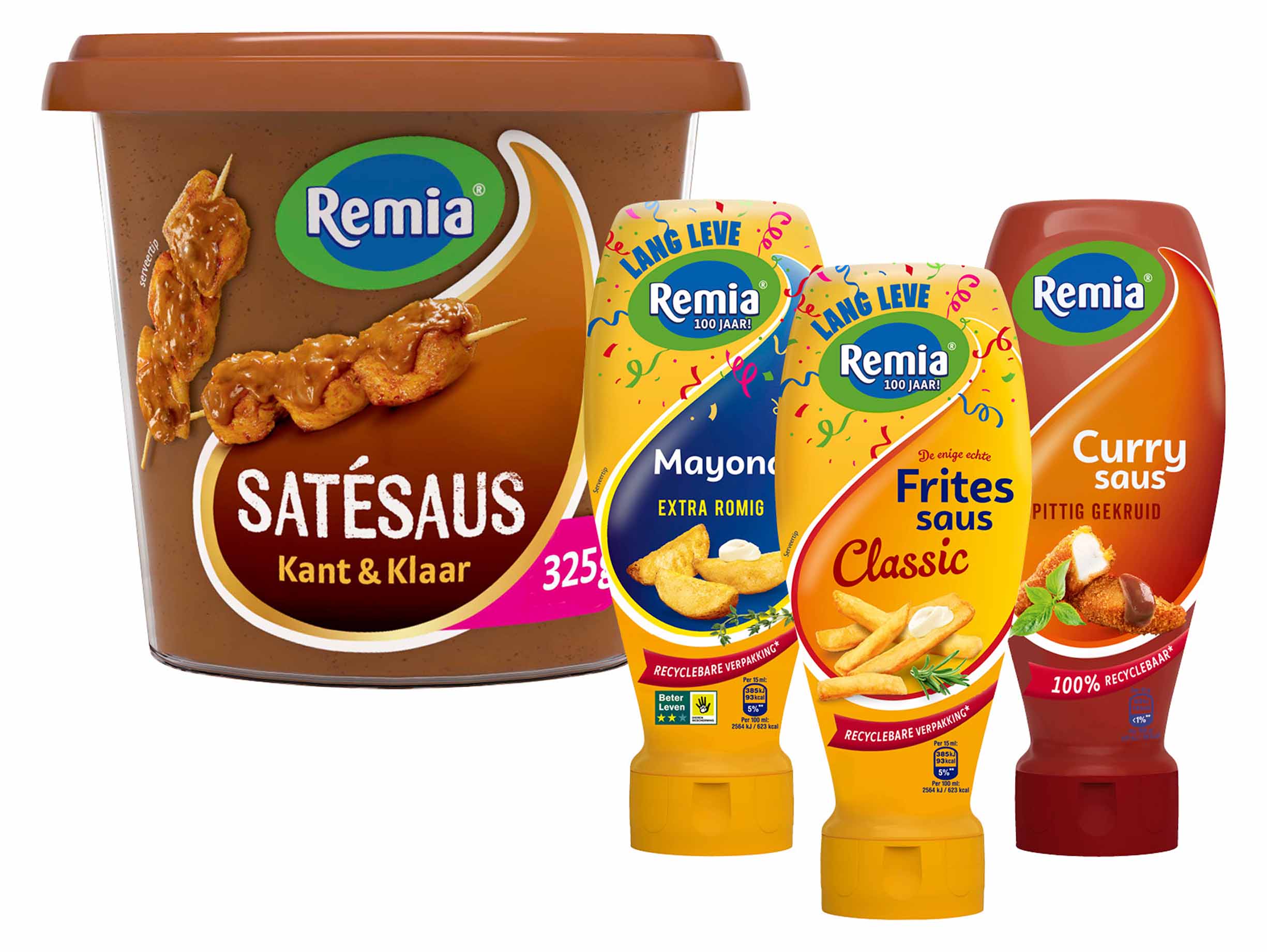 Korting Remia top down of satésaus