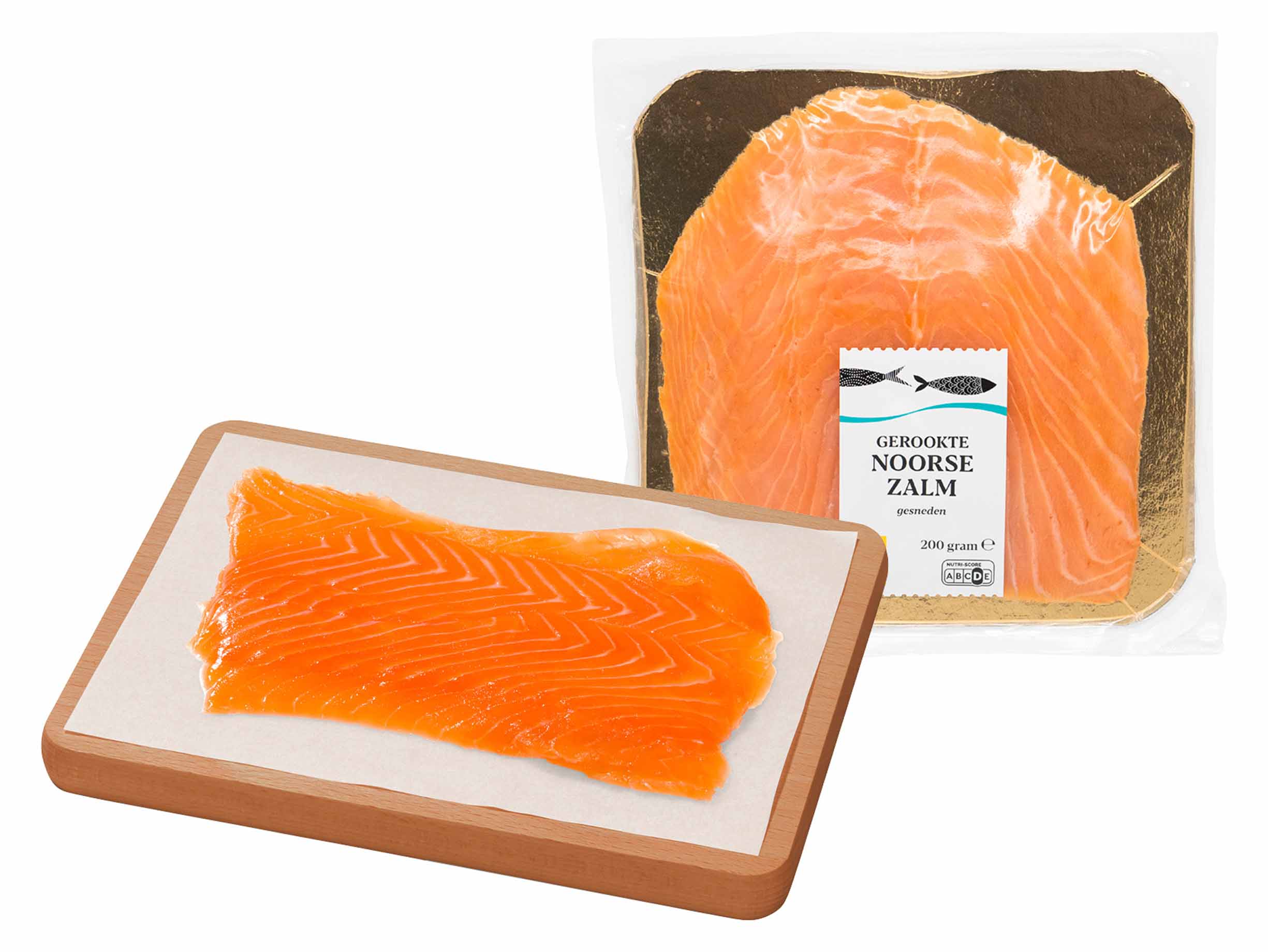 Korting gerookte Noorse zalmfilet