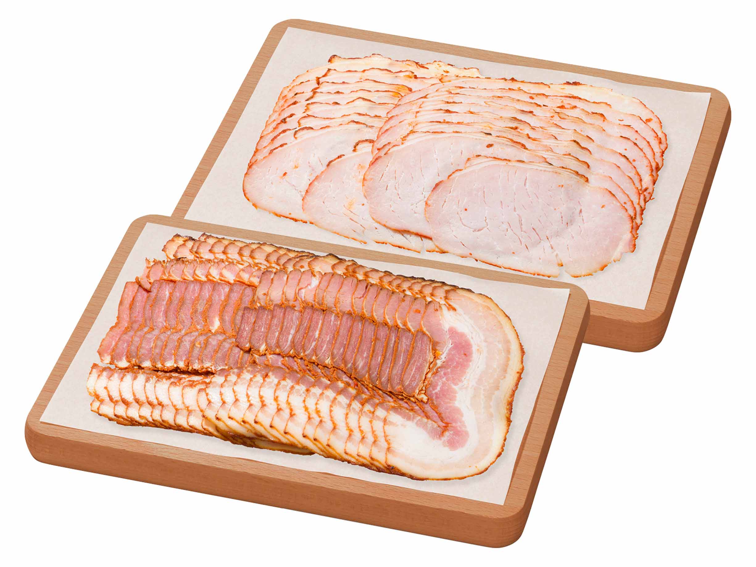 Korting gegrilde bacon of Zeeuws spek