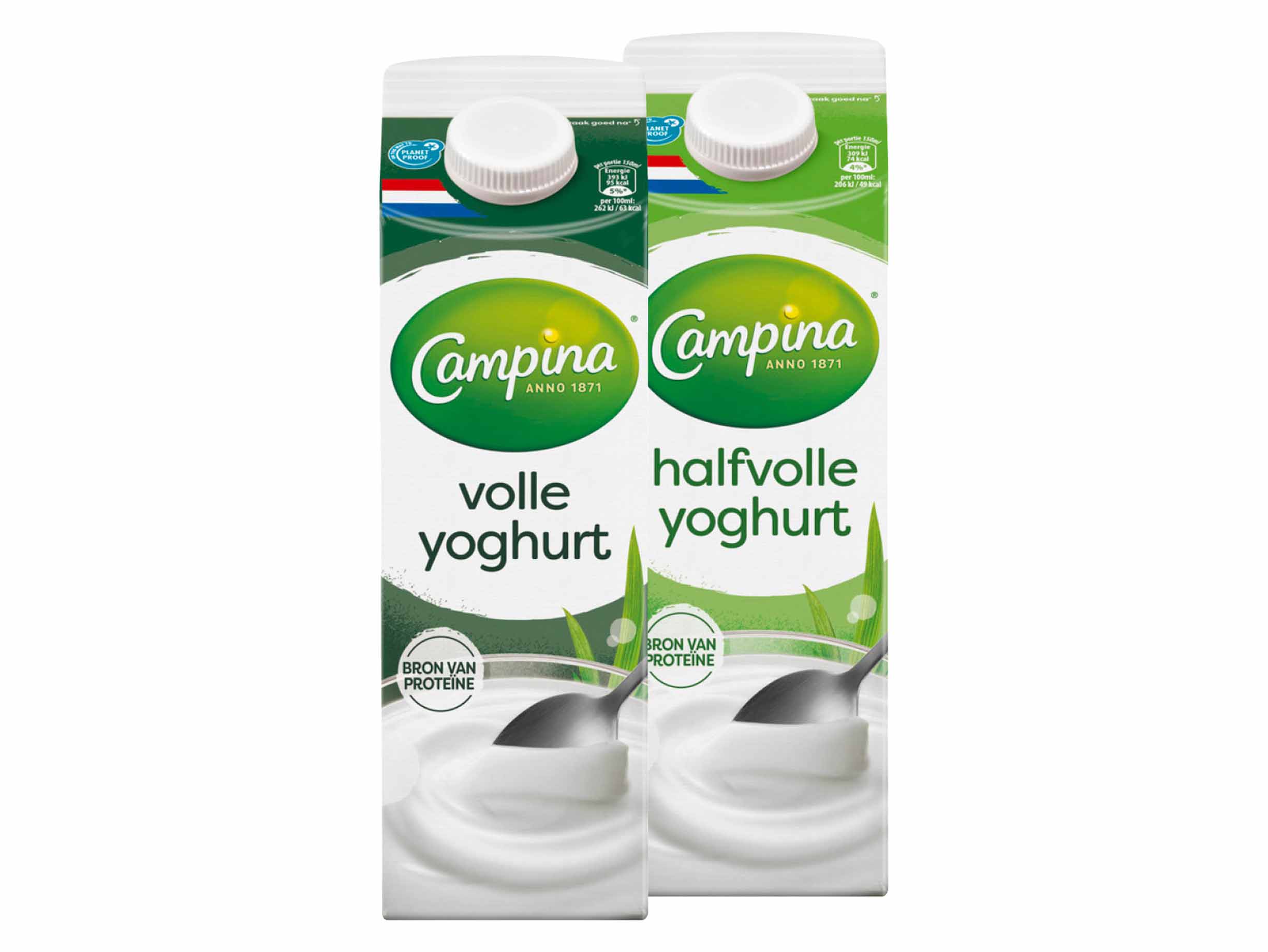 Korting Campina yoghurt