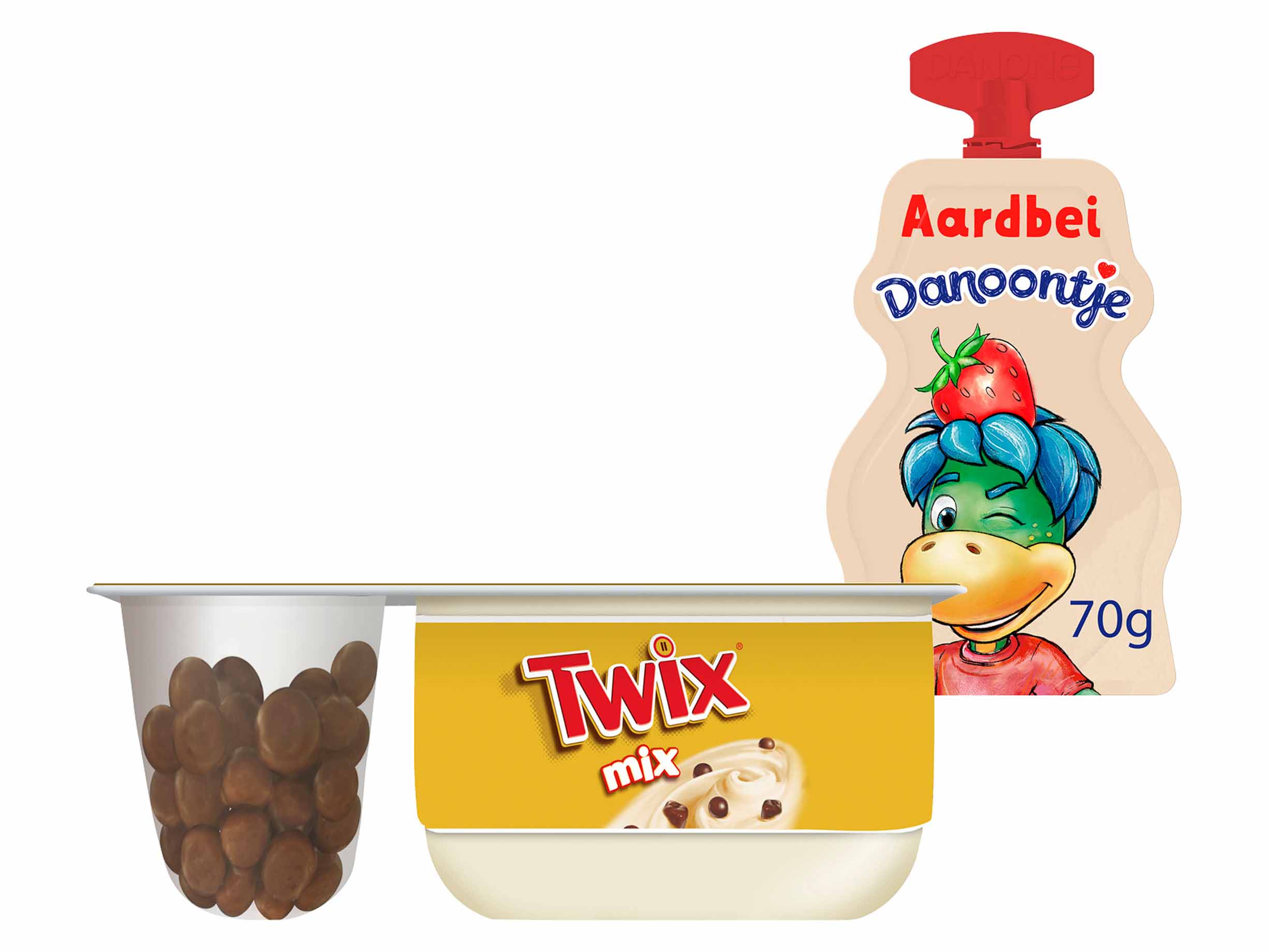 Korting Danio duo, M&M, Twix of Danootje