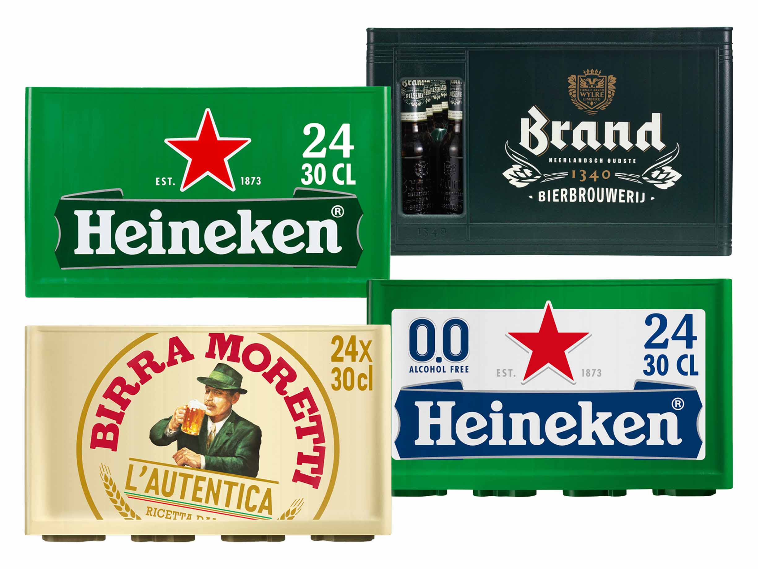 25% korting Heineken krat