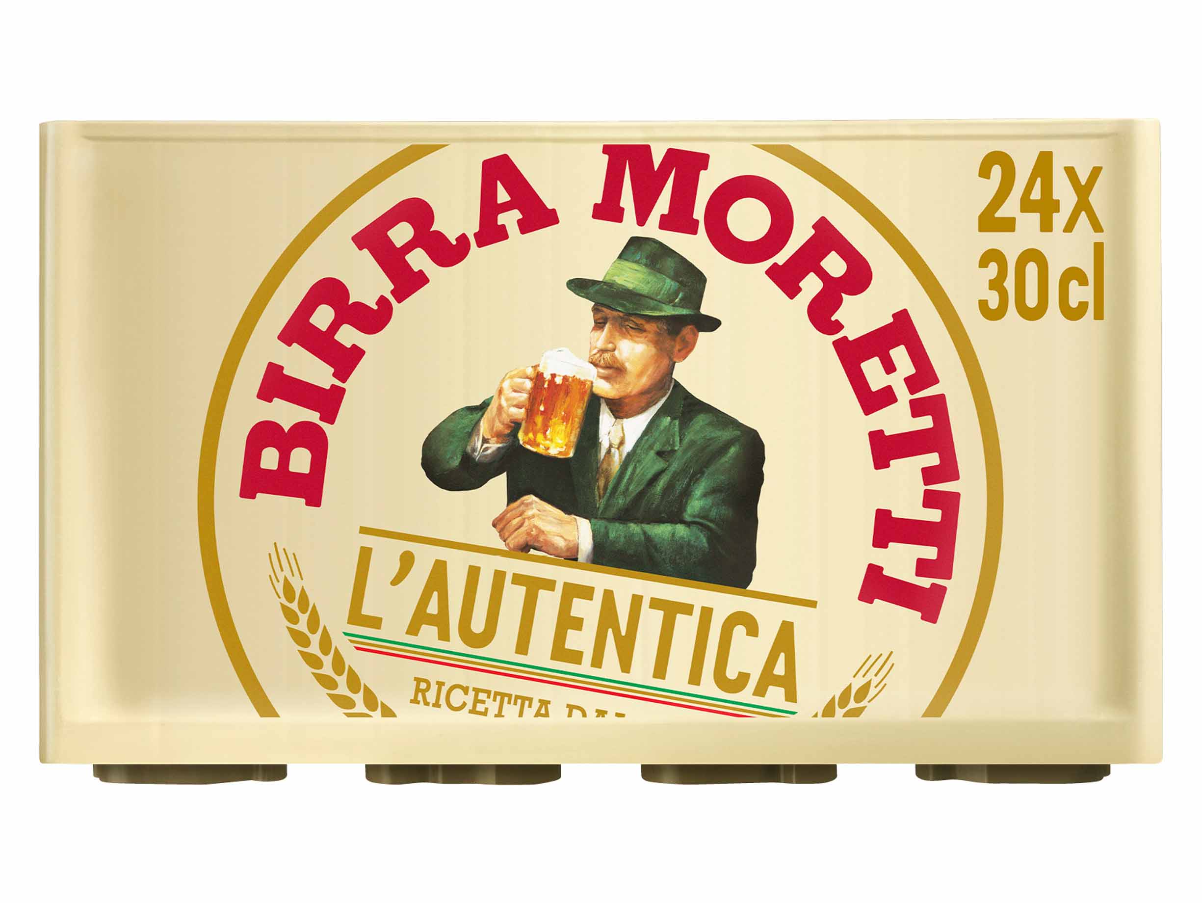 25% korting Birra Moretti krat