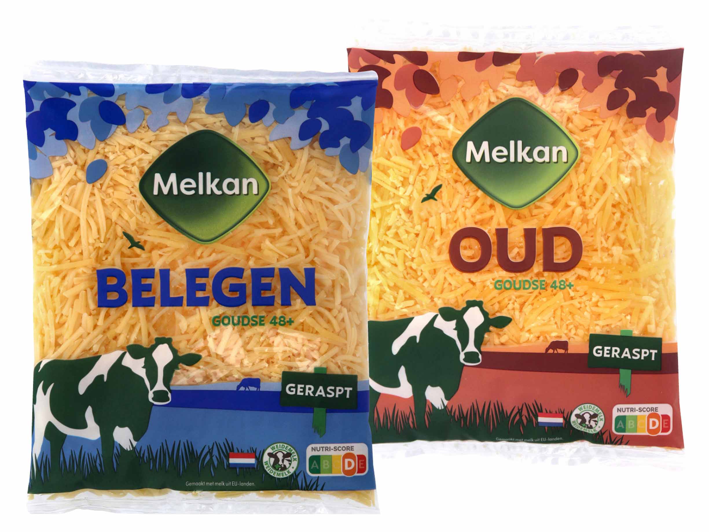 Korting Melkan geraspte kaas