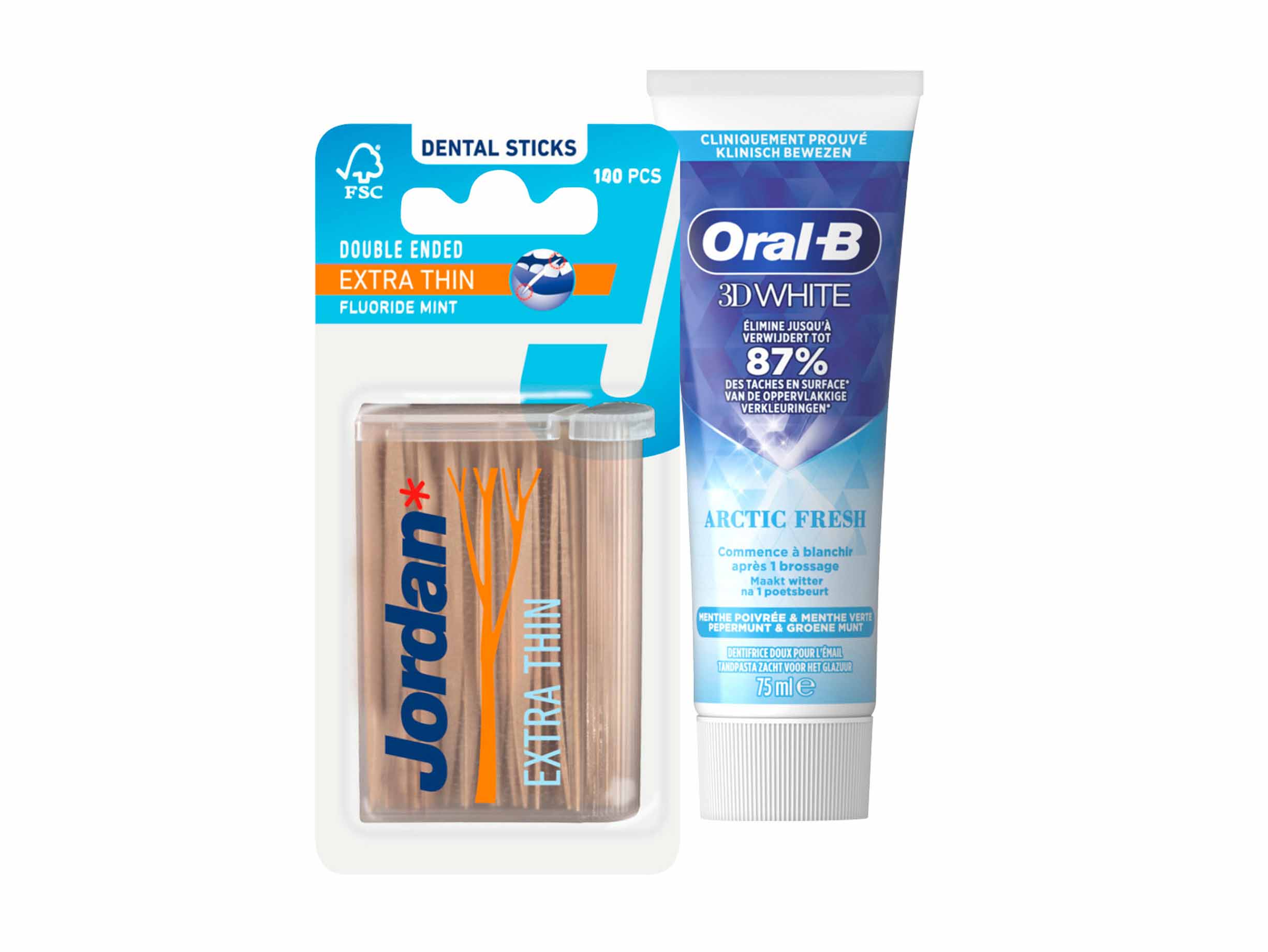 Gum, O7 mondwater, Jordan of Oral-B